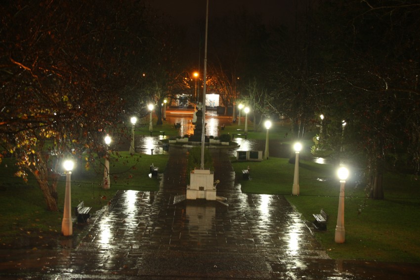 plaza madariaga lluvia