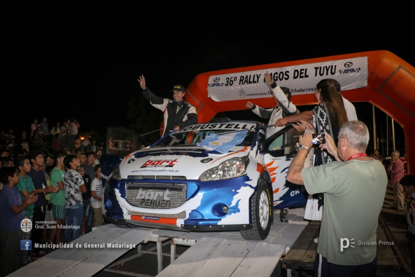 rally pagos del tuyu