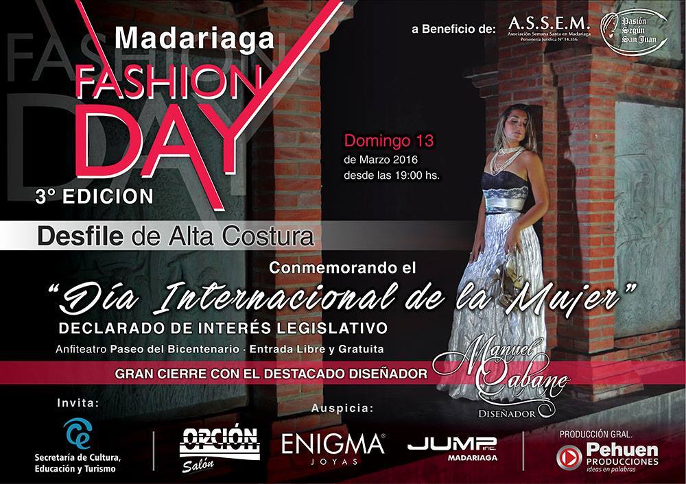 Se viene la tercera edicin de Madariaga Fashion Day