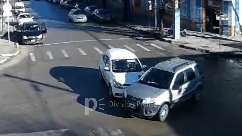 Siniestro vial choque avellaneda