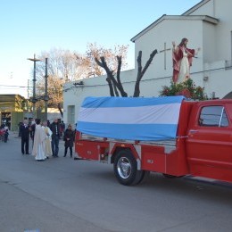 Popovich en la celebracin del Santo Patrono