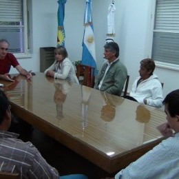 Popovich con las Sociedades de Fomento