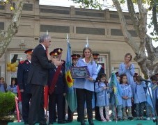 Popovich en el aniversario del Jardn