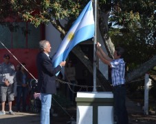 Popovich en el aniversario del Aeroclub