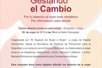 Charla informativa