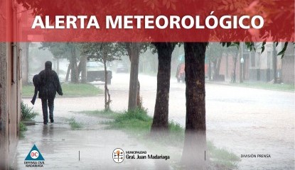 Alerta Meteorolgica para Madariaga