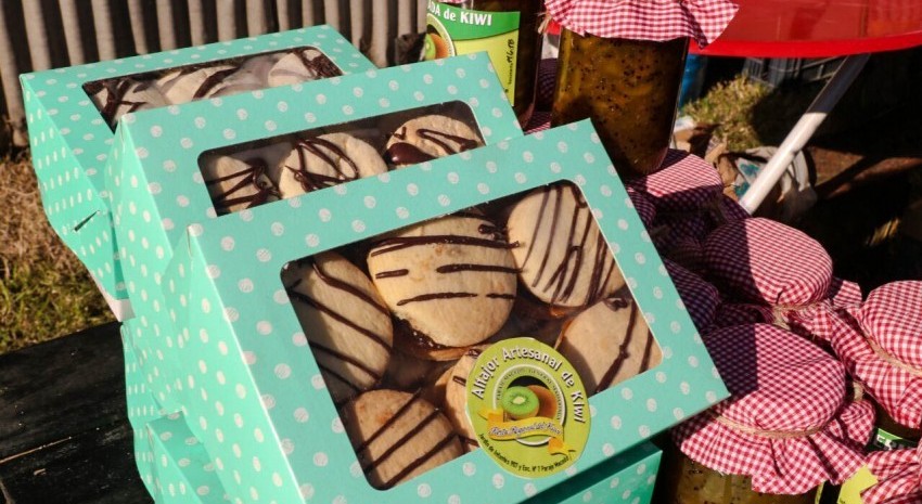 alfajores de kiwi