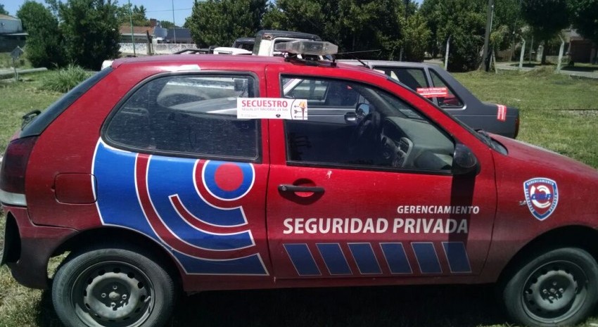 auto secuestrado