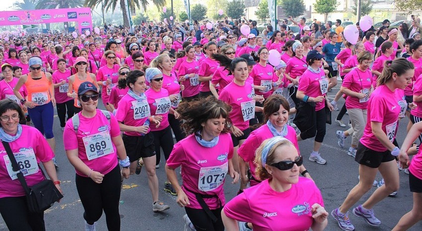 carrera de la mujer