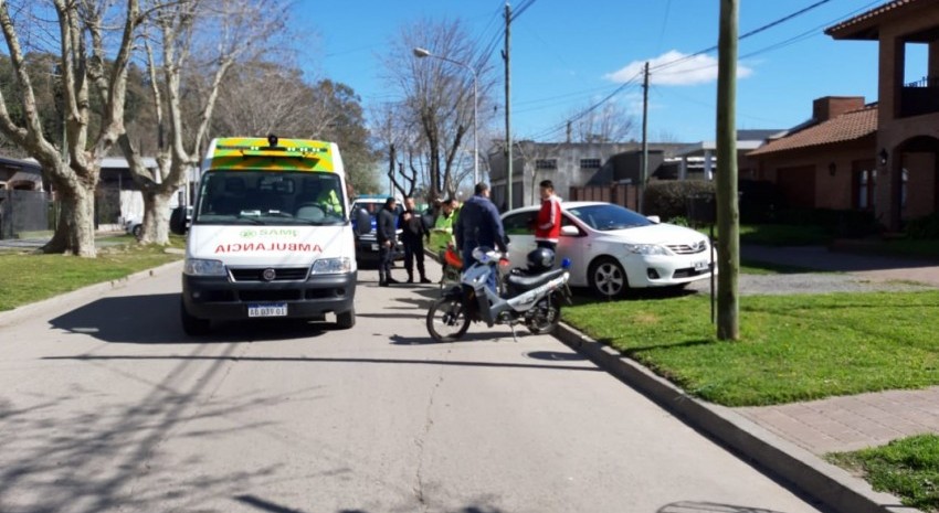choque auto moto