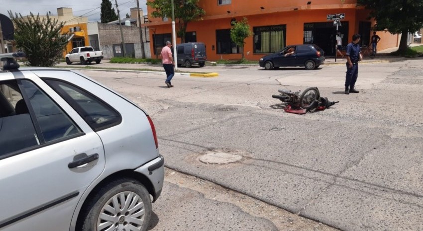 choque auto moto