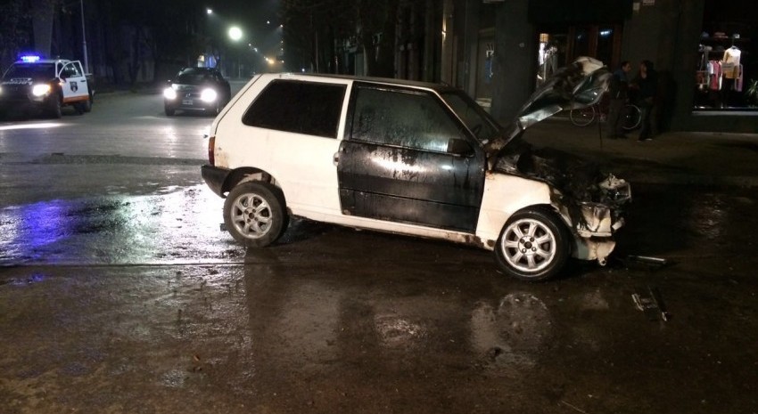 Choque Fiat Uno Madariaga