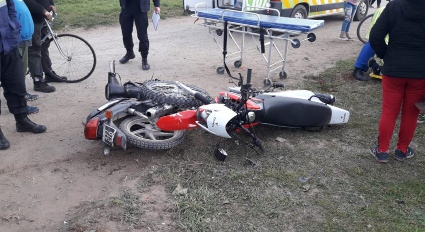 choque de motos
