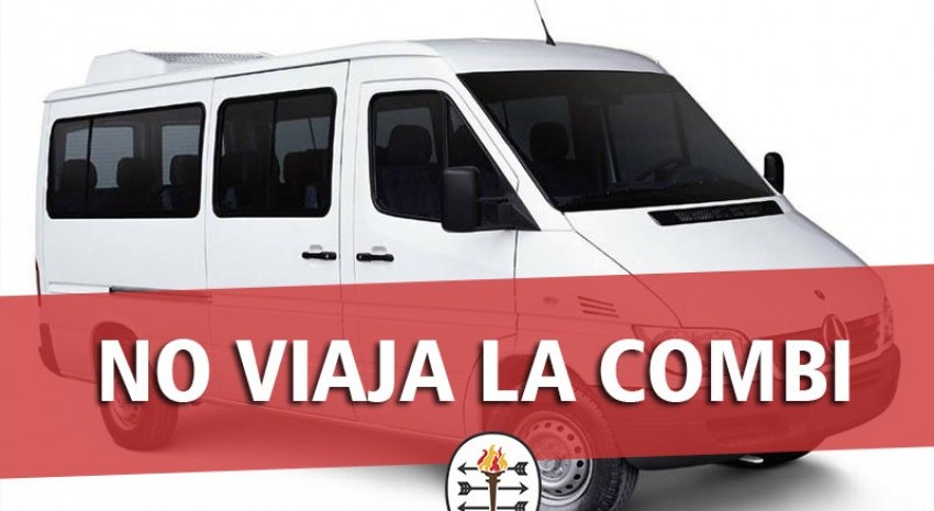 no viaja combi