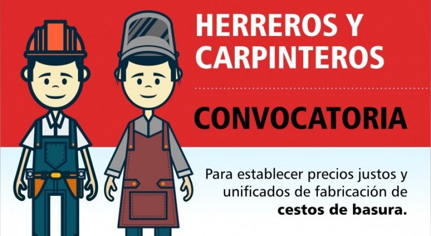 convocatoria a herreros y carpinteros