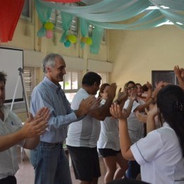 Popovich en el Taller de diabetes