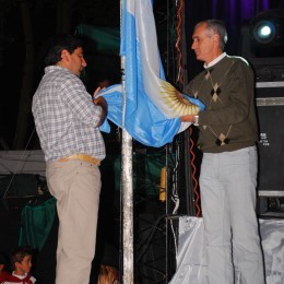 Popovich en el cierre de la Fiesta Nacional del Gaucho