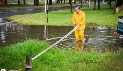 Defensa Civil realiz tareas de prevencin para evitar inundaciones