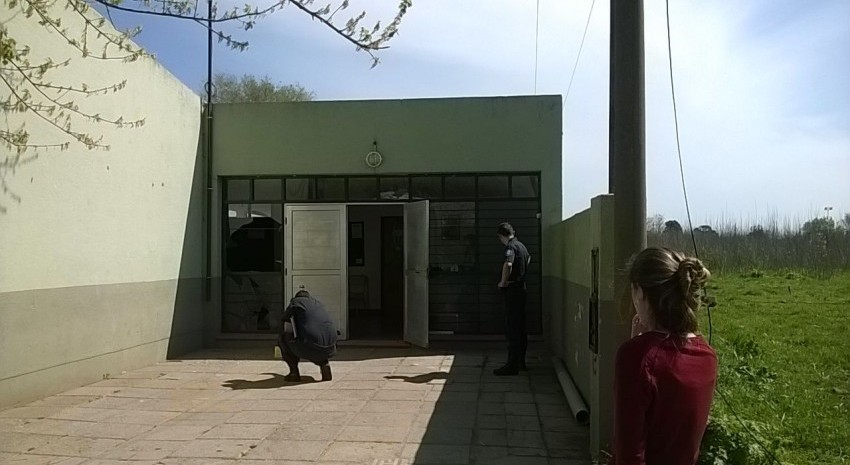 Destrozos en escuela 20