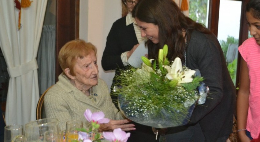 La vecina Zulma Claverie cumpli 101 aos