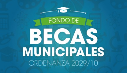 El municipio cumple con el pago de becas