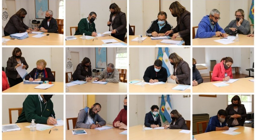 entrega de cheques