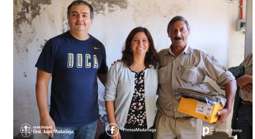 entrega de indumentaria