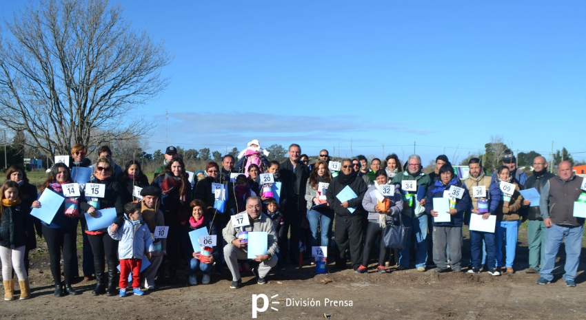 entrega de lotes