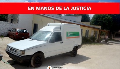 Entregaron la camioneta con pedido de secuestro a la justicia