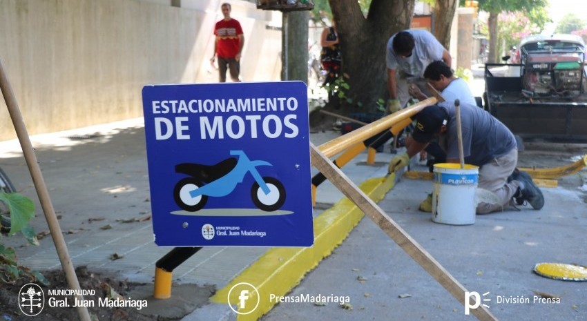 estacionamiento para motos