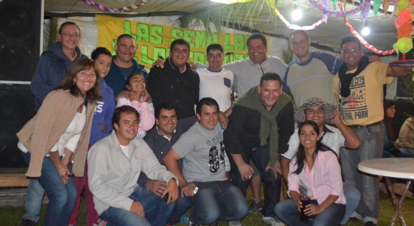 Funcionarios compartieron un asado con los integrantes de Semillas de Carioca