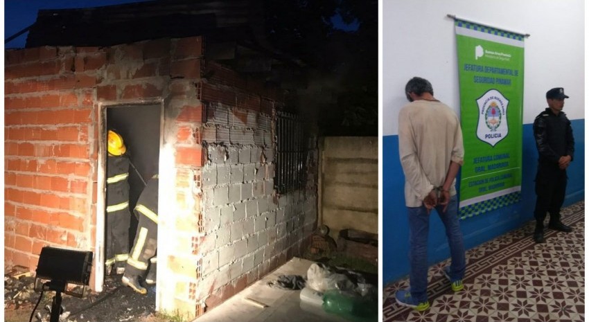hombre detenido