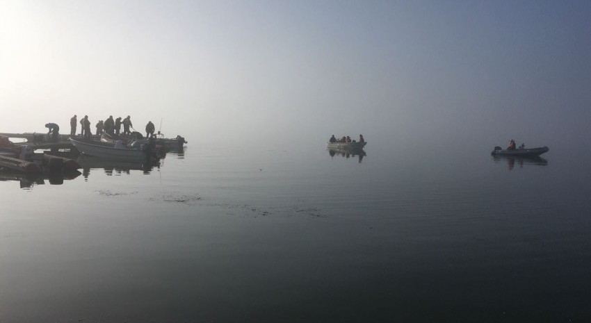 laguna los horcones niebla