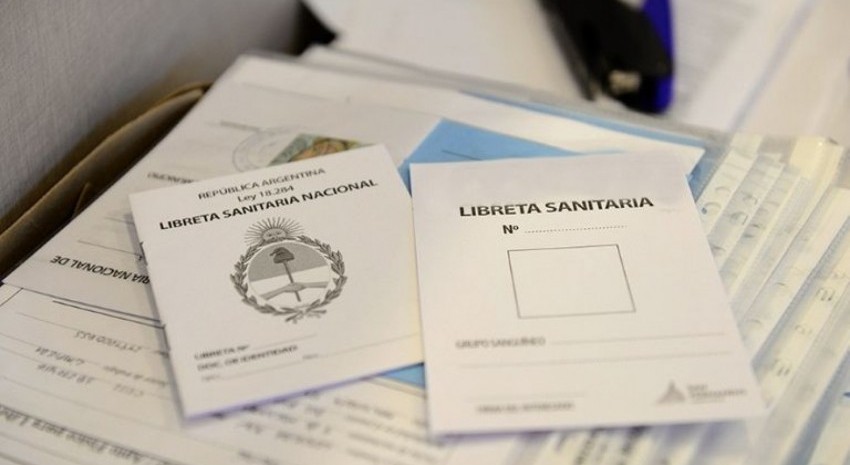 libreta sanitaria