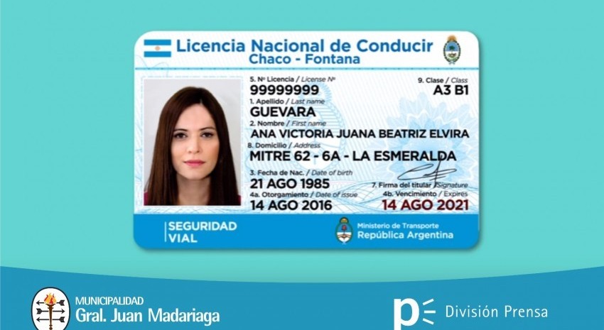 licencia de conducir