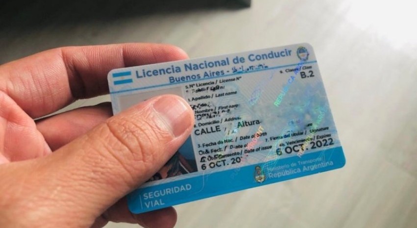 licencia conducir