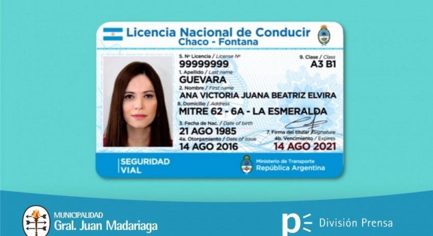 licencia de conducir