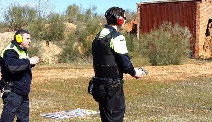 Los aspirantes a Polica Local iniciaron las prcticas de tiro en Sant