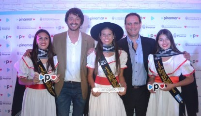 Madariaga dijo presente en el lanzamiento de la temporada de Pinamar