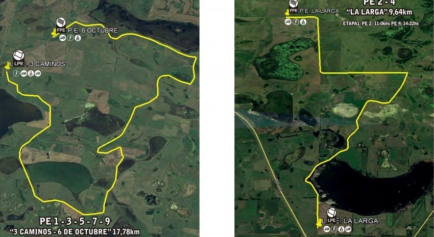 mapas de recorrido rally pagos del tuyu