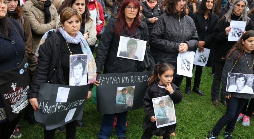 Marcha femicidios Madariaga Ni Una Menos