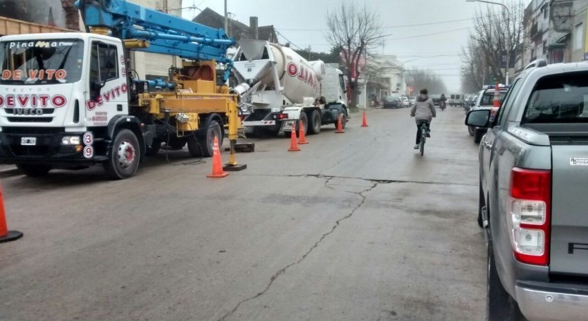 Obra Construccin Sarmiento y Madariaga