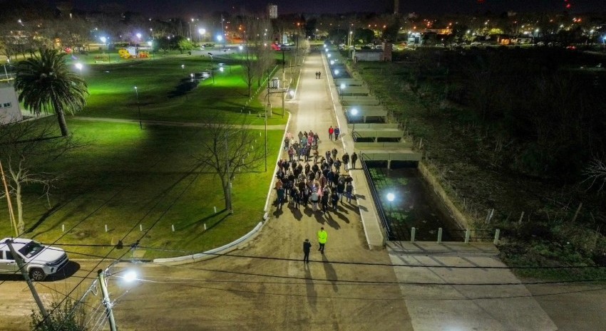 obra luminarias