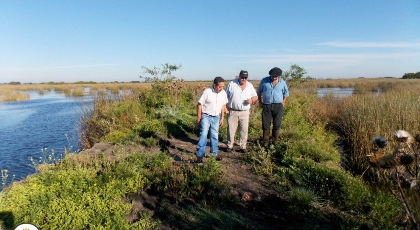 Continan los trabajos para optimizar el escurrimiento del agua