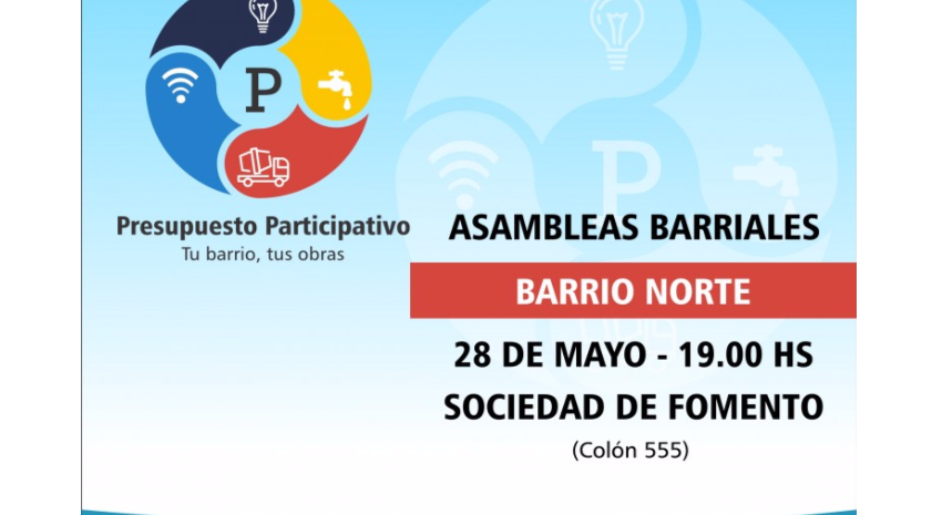 Presupuesto Participativo Barrio Norte