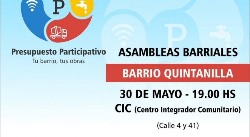 Presupuesto Participativo Quintanilla