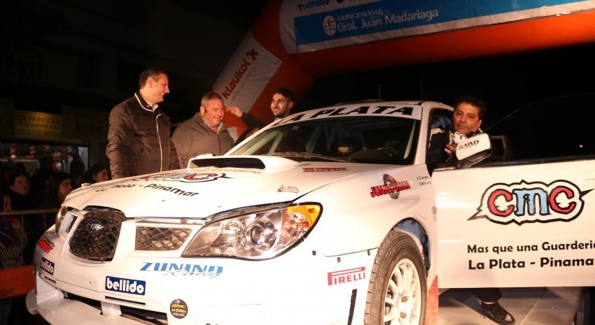 rally pagos del tuyu rampa de largada