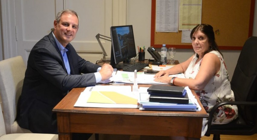 santoro y la ministra