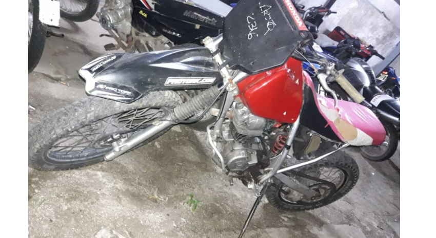 secuestro de moto