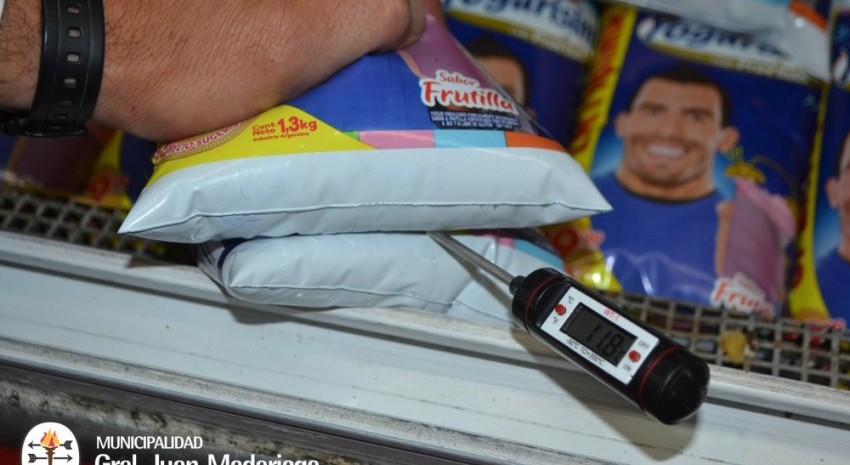 Secuestro de mercadera por corte en la cadena de fro